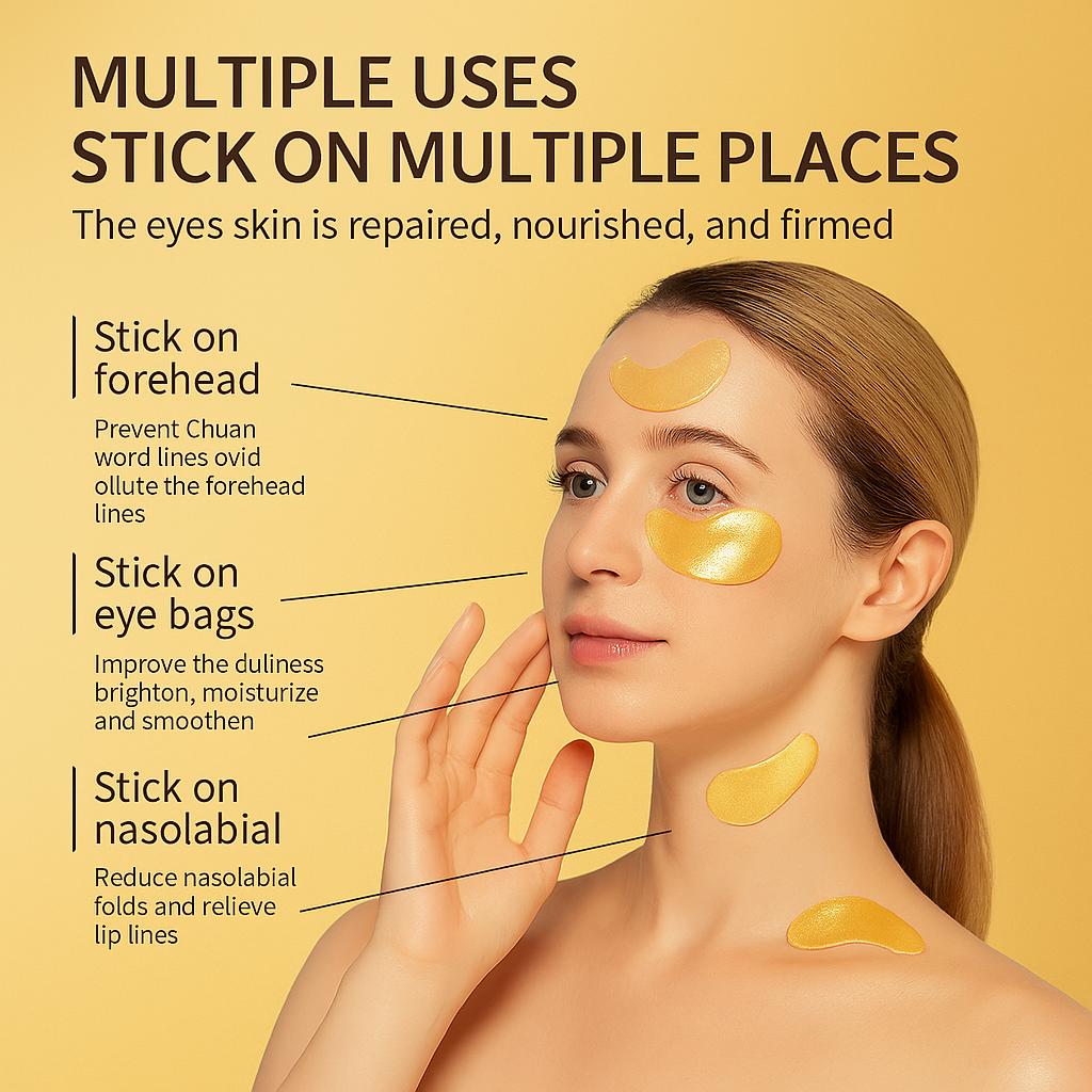 Hydrogel 24K Gold / Avocado Eye Mask