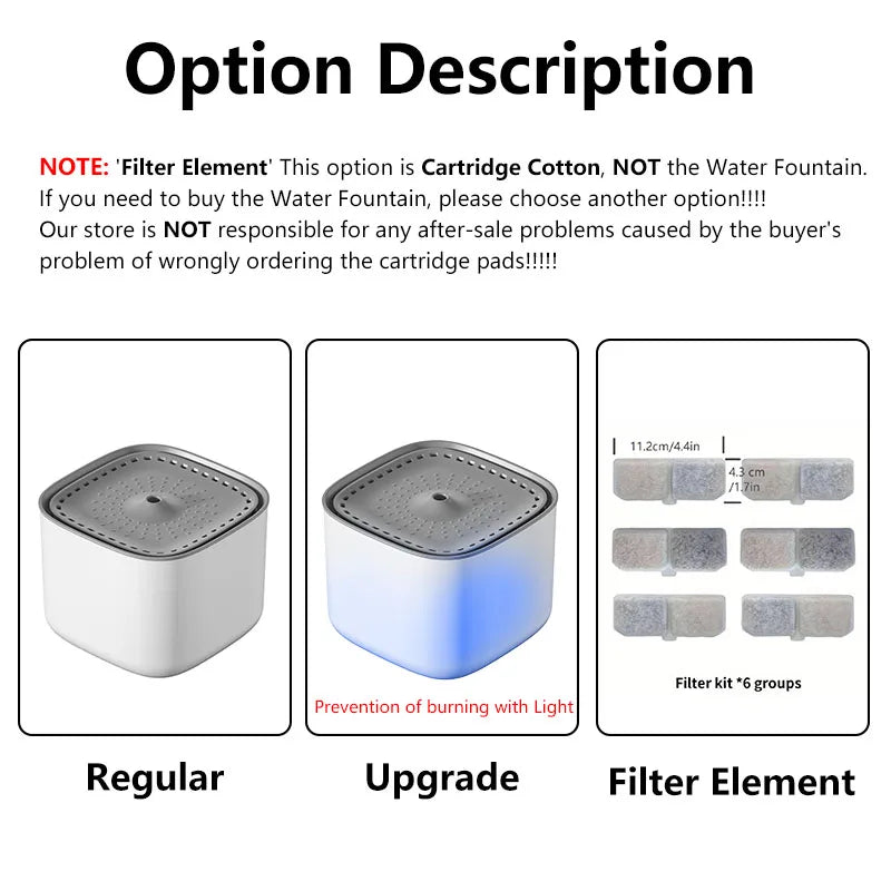 Cat Water fountain 3L